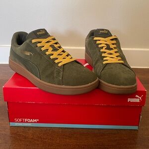 Puma Smash V2 - Forest Night with Gum soles